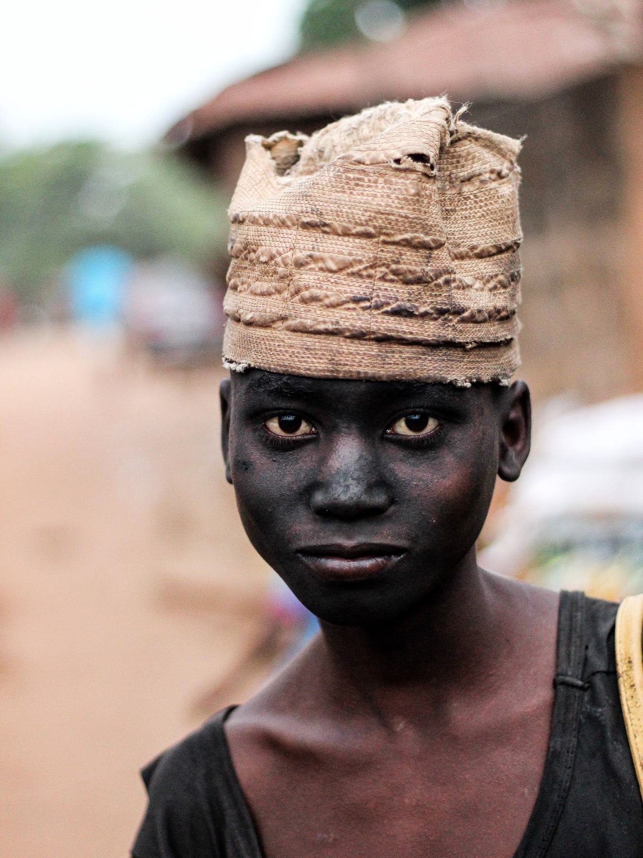 Portrait d'un jeune Béninois
